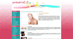 Desktop Screenshot of preservatif.org